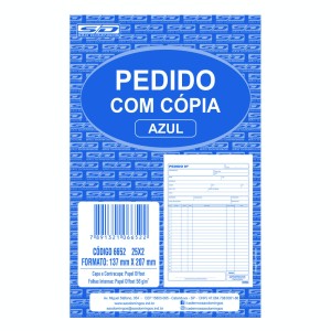 PEDIDO 1/8 2 VIAS 25X2 SÃO DOMINGOS