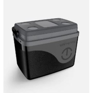 CAIXA TÉRMICA PLÁSTICA FLORIPA 15 LITROS PRETA UNITERMI