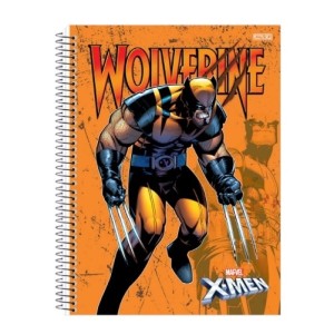 CADERNO UNIVERSITÁRIO X-MEN ESPIRAL DE 1 MATÉRIA SÃO DOMINGOS