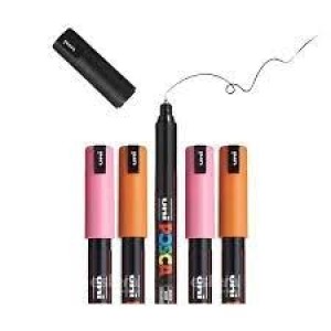 CANETA POSCA PC1MR PIN TYPE LARANJA MITSUBISHI