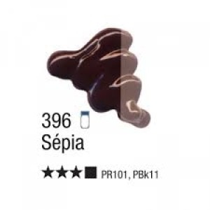 TINTA ÓLEO BISNAGA 20ML REF.396 SÉPIA ACRILEX