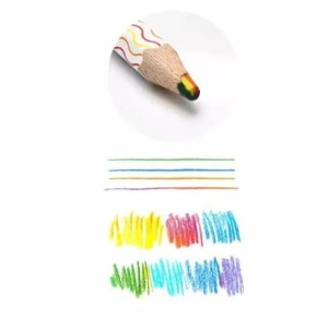 LÁPIS JUMBO MULTICOLOR BRW