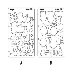 GABARITO DE MARCAÇÃO BEBÊ REF.10627 TOKE E CRIE