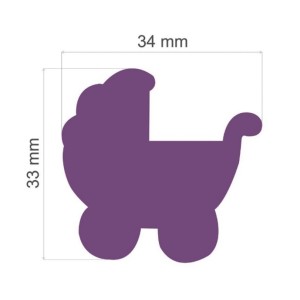 FURADOR GIGANTE CARRINHO DE BEBÊ REF.10991 TOKE E CRIE