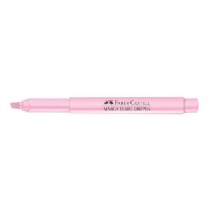 MARCA TEXTO PASTEL ROSA FABER CASTELL
